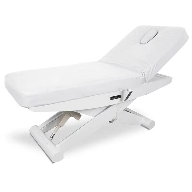 Łóżko Kosmetyczne Luna X Plus Pure VibeSound Z Podgrzewaniem - Ice -Łóżka kosmetyczne- 